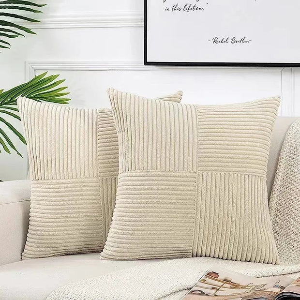 Corduroy Throw Pillow Cover