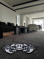Funny Skull Rug