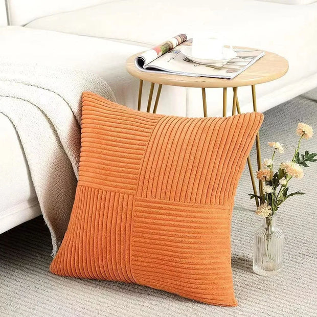 Corduroy Throw Pillow Cover