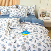 Flower Printed Duvet Cover