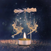 Metal Rotating Candle Holder