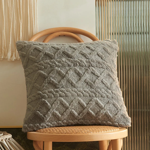 Vintage Knitted Cushion Cover
