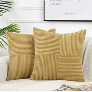 Corduroy Throw Pillow Cover