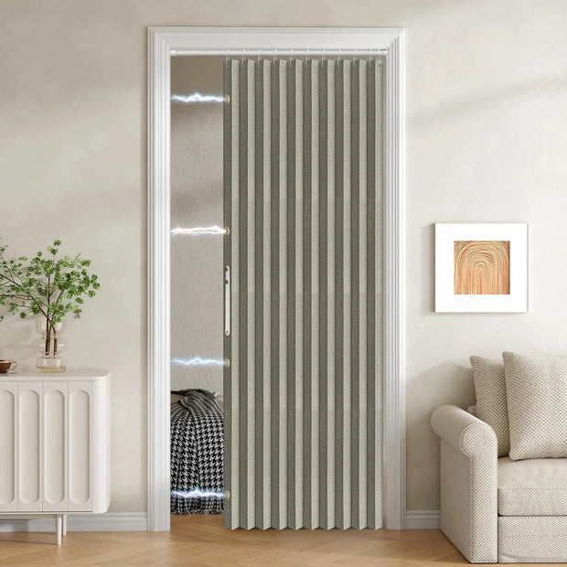 Pleated Door Curtain
