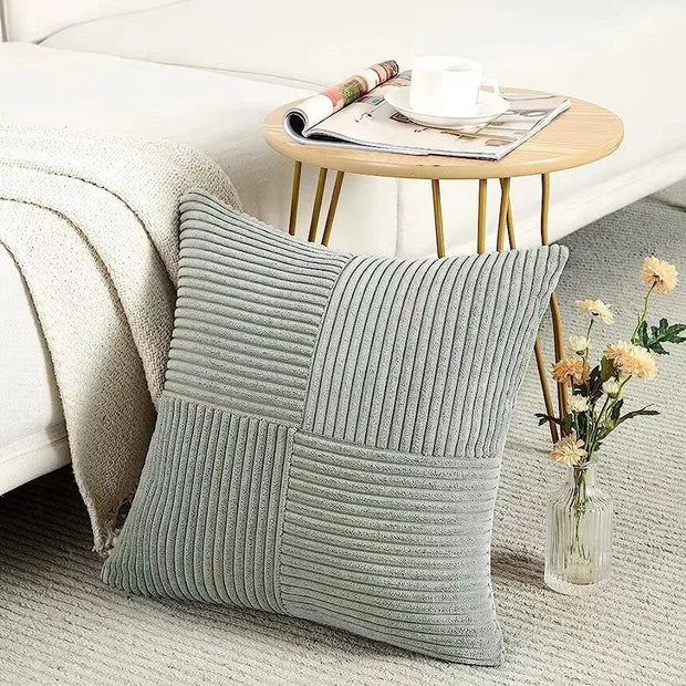 Corduroy Throw Pillow Cover