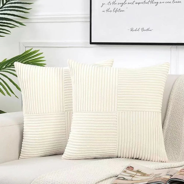 Corduroy Throw Pillow Cover