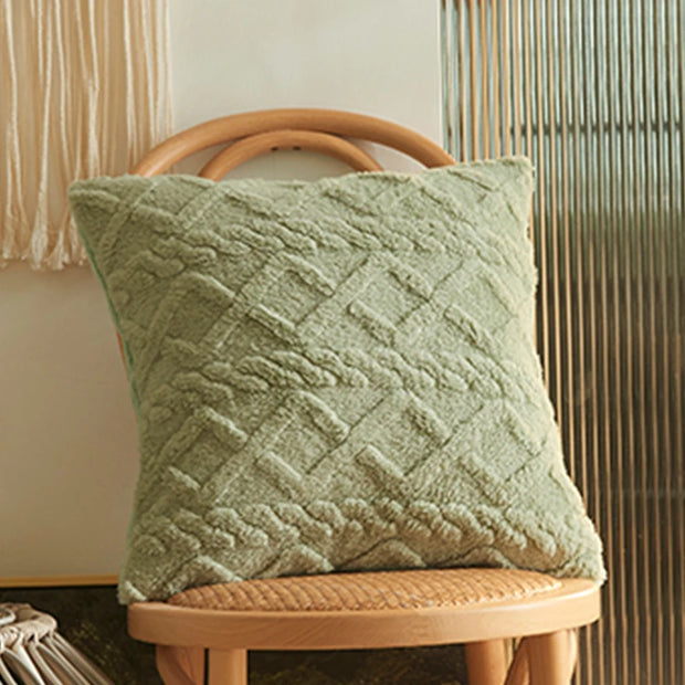 Vintage Knitted Cushion Cover