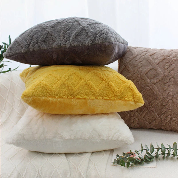 Vintage Knitted Cushion Cover