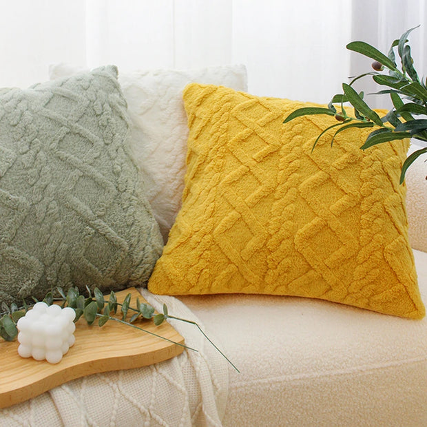 Vintage Knitted Cushion Cover