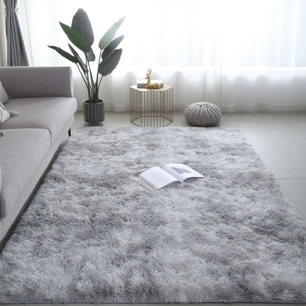 Plush Carpet Thick Bedroom Carpets Anti Slip Soft Rugs Large Rugs