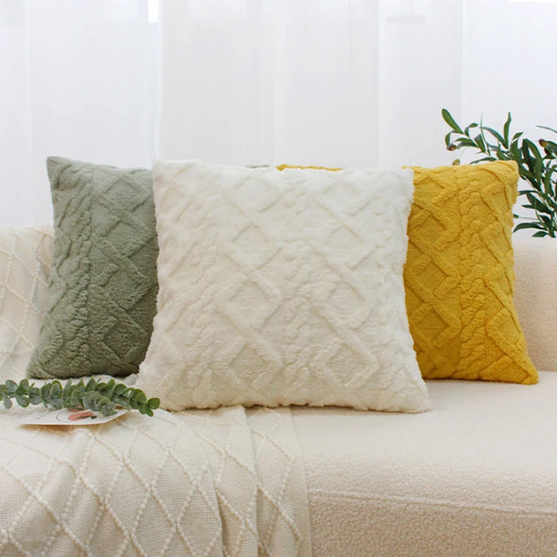 Vintage Knitted Cushion Cover