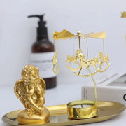 Metal Rotating Candle Holder