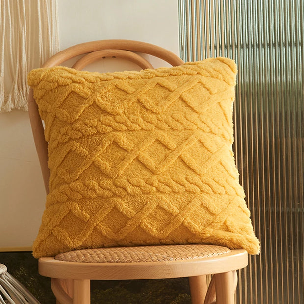 Vintage Knitted Cushion Cover
