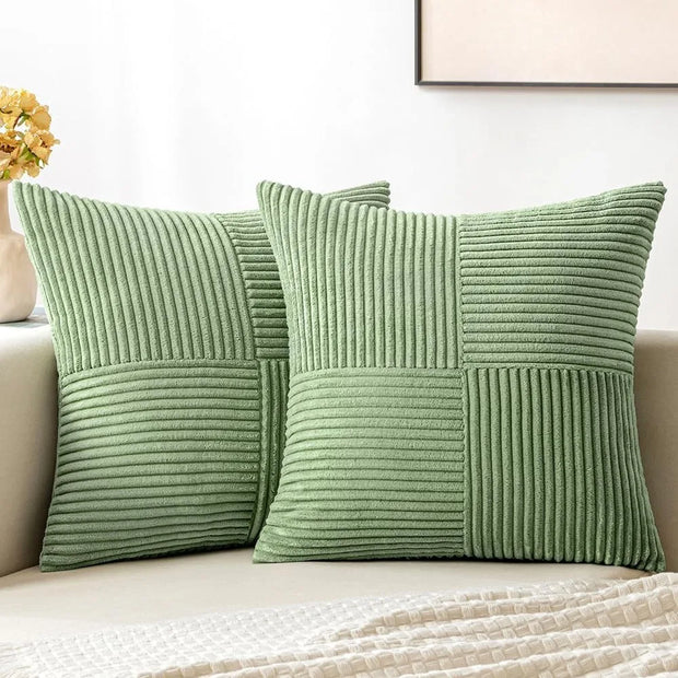 Corduroy Throw Pillow Cover