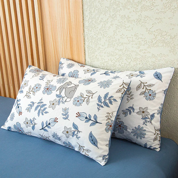 Flower Printed Duvet Cover