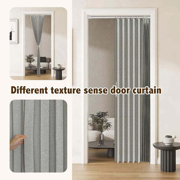 Pleated Door Curtain