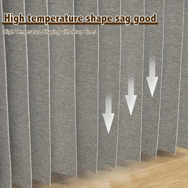 Pleated Door Curtain